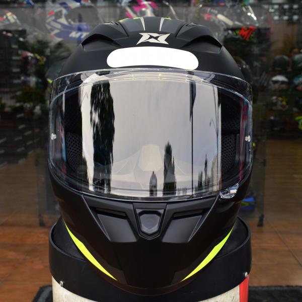 Imagem de Capacete Masculino Axxis Segment Bat Preto Fosco Moto