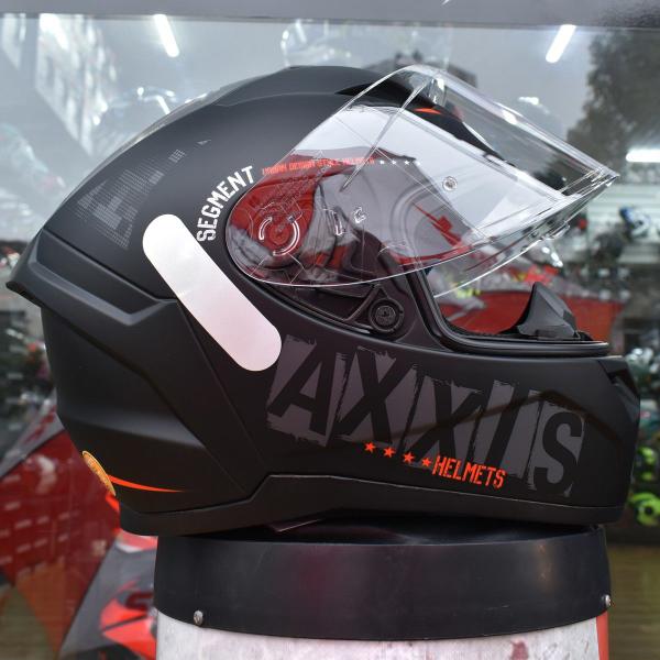 Imagem de Capacete Masculino Axxis Segment Nyc Preto Fosco Moto Fem