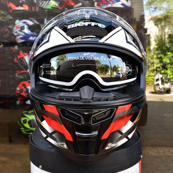 Imagem de Capacete Masculino Bieffe B-Fast Vx Vermelho Esportivo