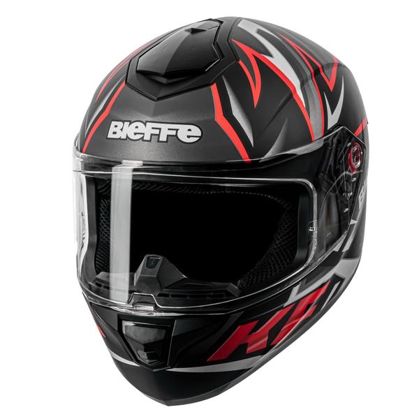 Imagem de Capacete Masculino Fechado Bieffe B12 Kf Preto Aerofolio