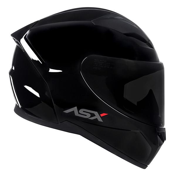 Capacete Masculino Feminino Asx City Preto Fechado Esportivo