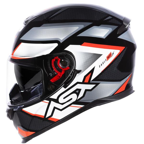 Imagem de Capacete Masculino Feminino Asx Eagle Sv Fast Vermelho Oculo