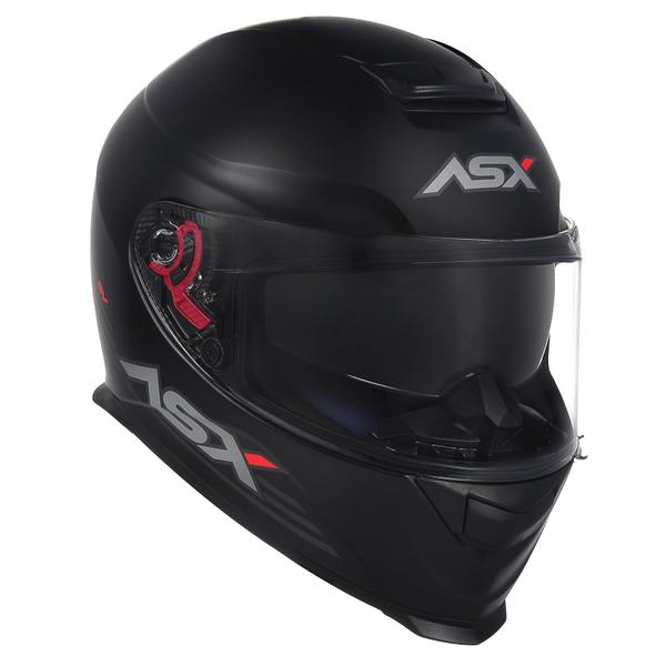 Imagem de Capacete Masculino Feminino Asx Eagle Sv Preto Fosco Oculos