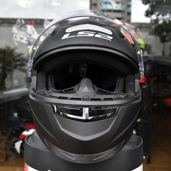 Capacete Masculino Feminino Fechado Ls2 ff358 Monocolor Preto