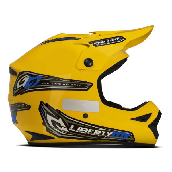 Imagem de Capacete Masculino Feminino Motocross Trilha Drift BMX Pro Tork Liberty Mx Oferta