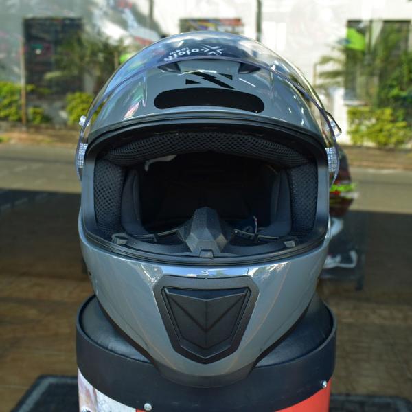 Imagem de Capacete Masculino Feminino Norisk Razor Cinza Moto Fechado