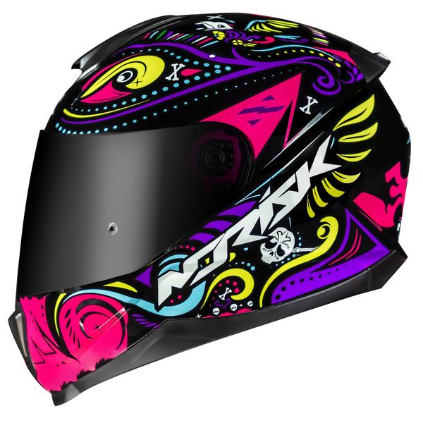 Imagem de Capacete Masculino Feminino Norisk Razor Circus Fechado