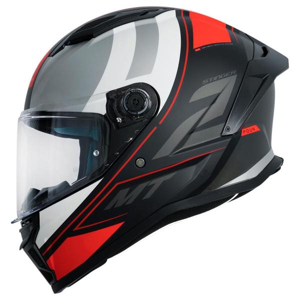 Imagem de Capacete Masculino MT Stinger 2 Poun B5 Esportivo Moto