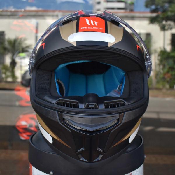 Imagem de Capacete Masculino MT Stinger 2 Zap B9 Esportivo Moto