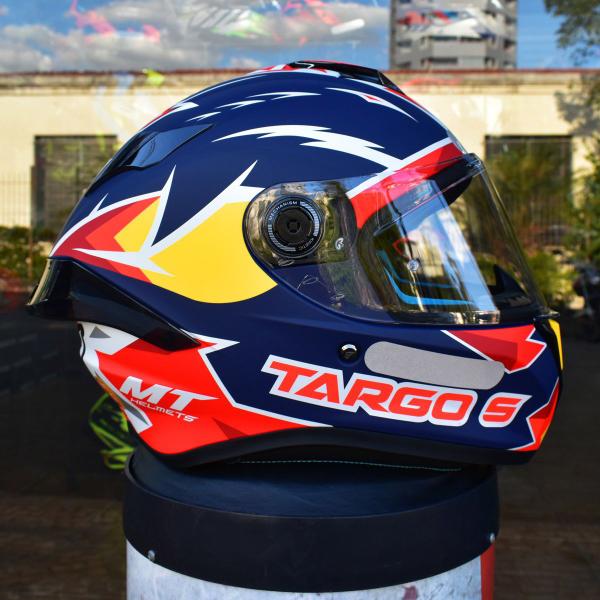 Imagem de Capacete Masculino MT Targo S Pedro Acosta Esportivo Moto