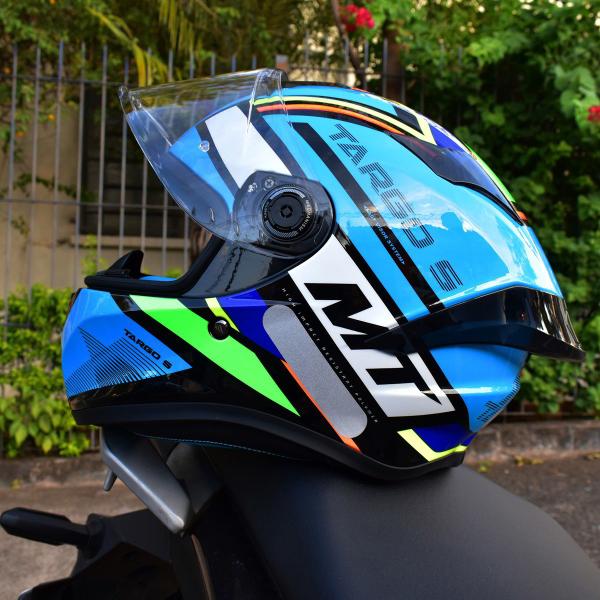 Imagem de Capacete Masculino MT Targo S Torvi Esportivo Moto Spoiler