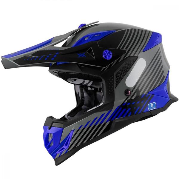 Imagem de Capacete Mattos Racing Atomic Azul