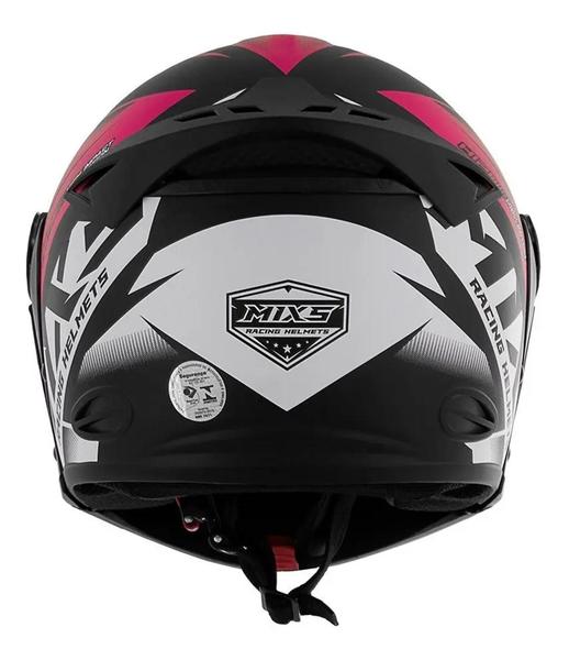 Imagem de Capacete mixs gladiator storm rosa