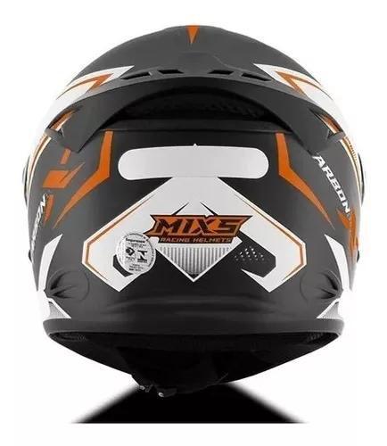 Imagem de Capacete Mixs Mx2 Carbon X Fechado Para Moto Pro Tork