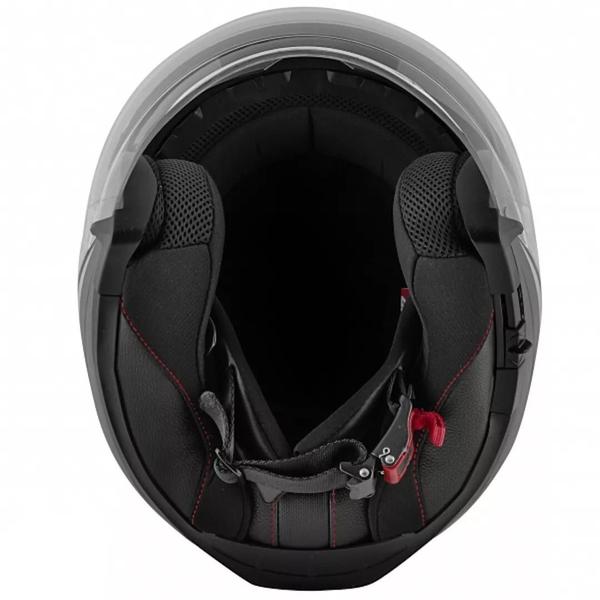 Imagem de Capacete Moto Aberto Givi X22 Planet Hyper Preto Prata Fosco