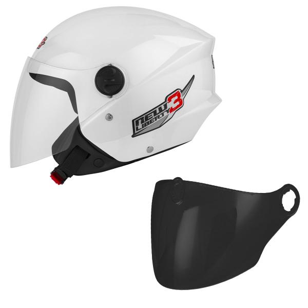 Imagem de Capacete Moto Aberto New Liberty 3 Pro Tork + Viseira Fumê