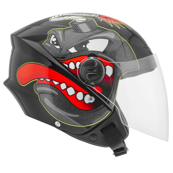 Imagem de Capacete Moto Aberto Pro Tork New Liberty 3 Bomb Brilhante