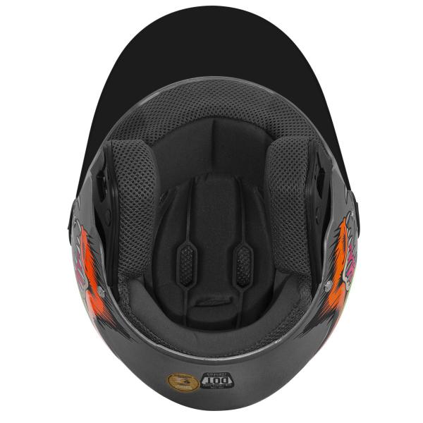 Imagem de Capacete Moto Aberto Pro Tork New Liberty 3 Coyote Brilhante + Viseira Fumê