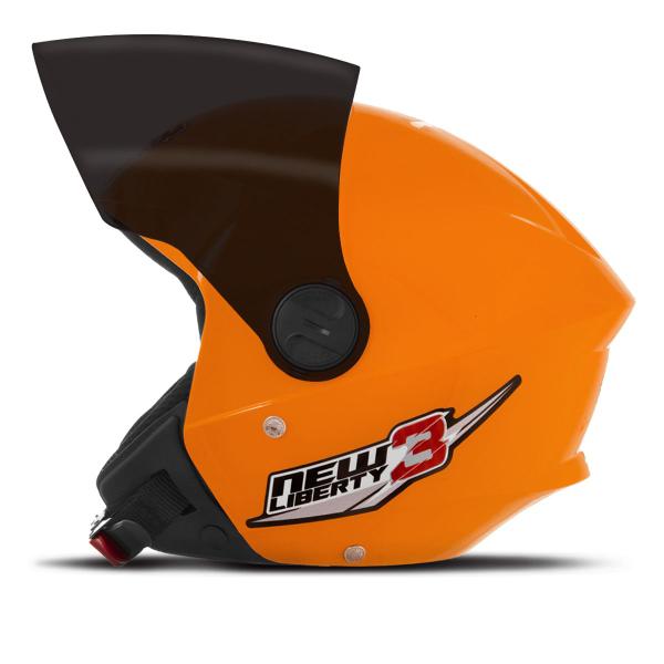 Imagem de Capacete Moto Aberto Pro Tork New Liberty 3 Three Viseira Fumê