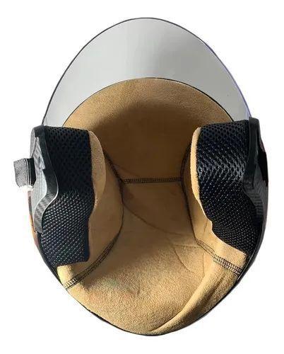 Imagem de Capacete Moto Aberto X Open Caveira Skull Fw3 Fosco Inmetro