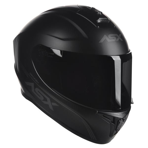 Imagem de Capacete Moto Axxis Asx Draken Preto Fosco + Viseira Fumê