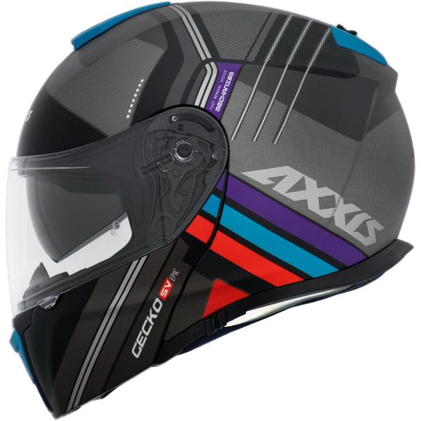 Imagem de Capacete Moto Axxis Gecko SV Epic B1 Preto Fosco Motoqueiro