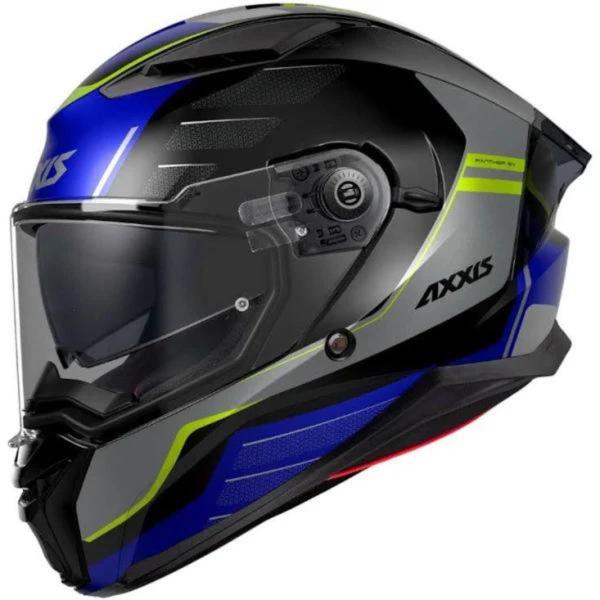 Imagem de Capacete Moto Axxis Panther Sv Prestige B2 Cinza C/ Oculos