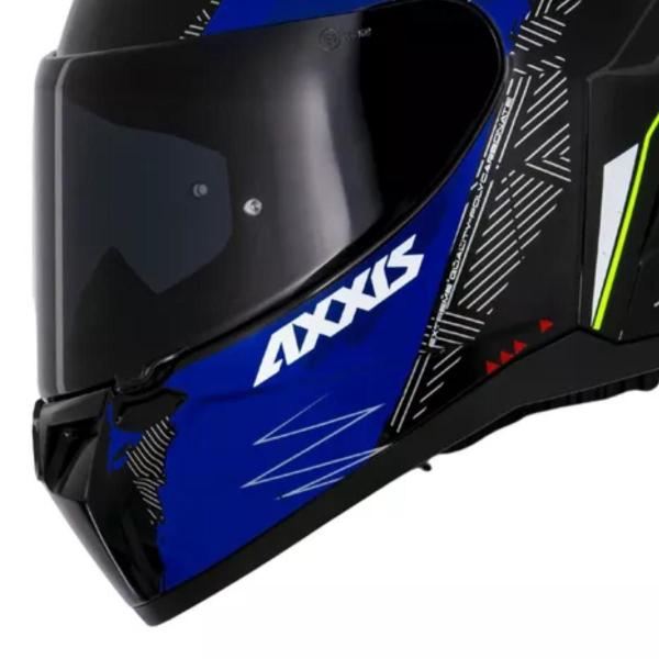 Imagem de Capacete Moto Axxis Segment Apolo Now C7 Azul