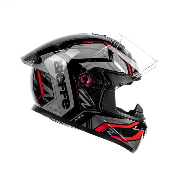 Imagem de Capacete Moto Bieffe B12 Phanton Feminino Masculino