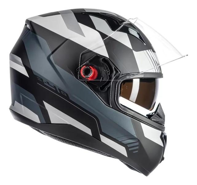 Imagem de Capacete Moto Bieffe Touring B-40 Spect C/ Óculos Fumê Preto