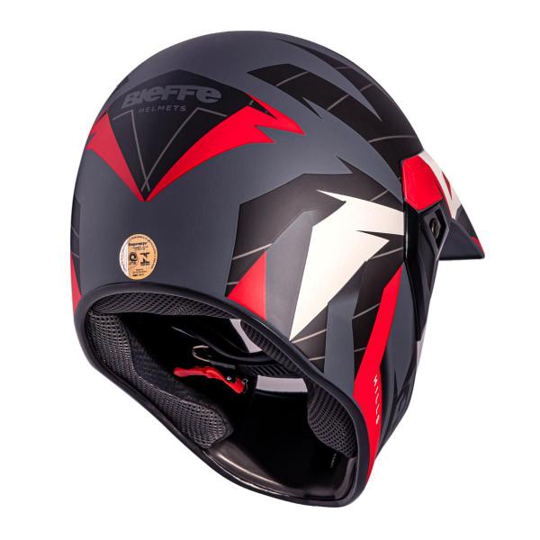 Imagem de Capacete Moto Cross da Bieffe 3 Sport Hills Feminino e Masculino 