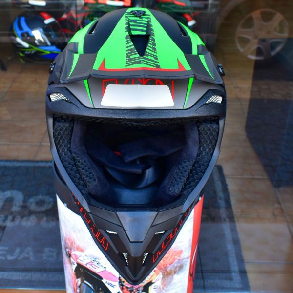 Imagem de Capacete Moto Cross Trilha Off Road ASW Fusion 2 Dash Verde