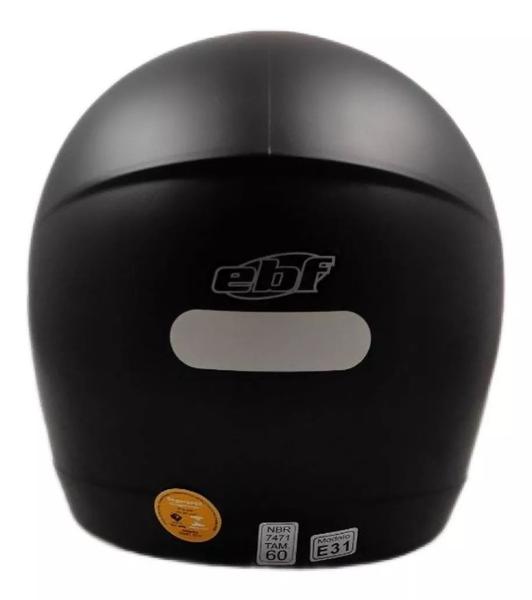 Imagem de Capacete Moto Ebf E7 Solid GT Carbon Preto Fosco