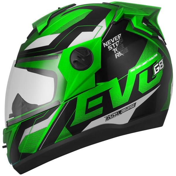 Imagem de Capacete Moto Esportivo Masculino Fechado Pro Tork G8 Barato