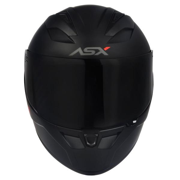 Imagem de Capacete Moto Fechado ASX City Solid + Viseira Fumê