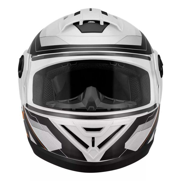 Imagem de Capacete Moto Fechado Branco G8 EVO Viseira Cristal Inmetro Tamanho 56 58 60 62 - Pro Tork