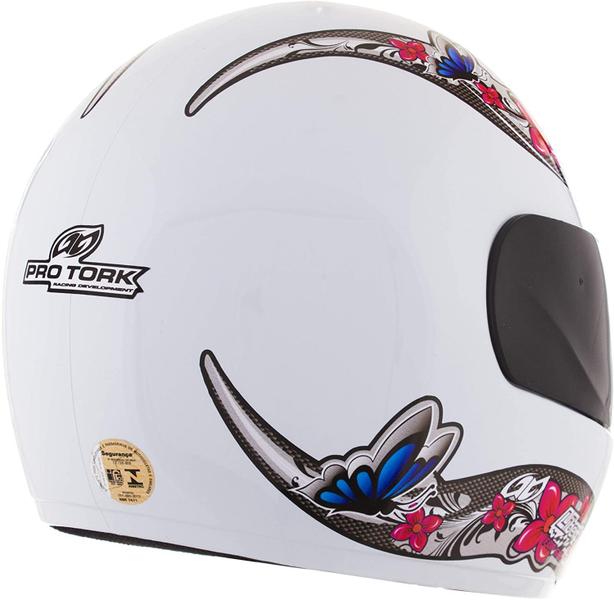 Imagem de Capacete Moto Fechado Integral Liberty 4 Girls Feminino Mulheres Urbano Seguro Confortável Pro Tork