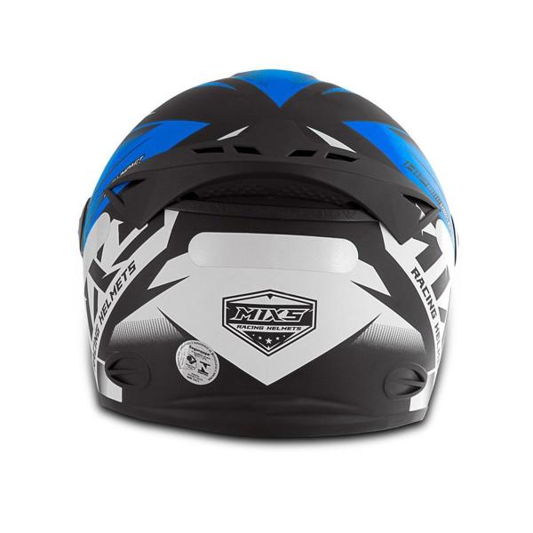 Imagem de Capacete Moto Fechado Integral Mixs Mx2 Storm Fosco Masculino Feminino