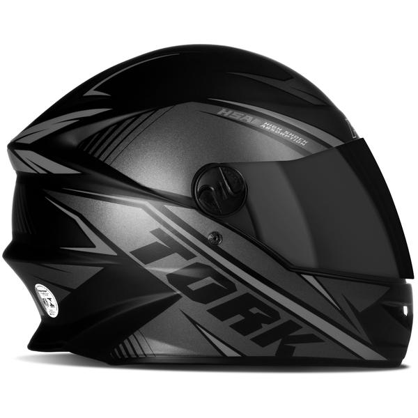 Imagem de Capacete Moto Fechado Integral Pro Tork R8 Viseira Fumê Masculino Feminino Esportivo e Urbano