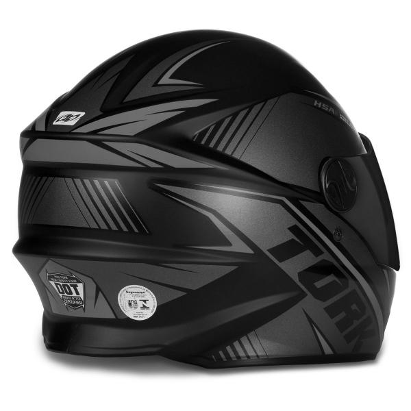 Imagem de Capacete Moto Fechado Integral Pro Tork R8 Viseira Fumê Masculino Feminino Esportivo e Urbano