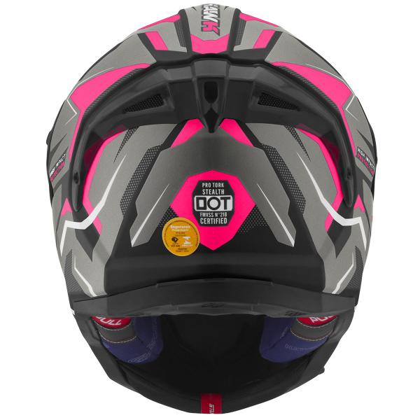 Imagem de Capacete Moto Fechado Masculino Feminino Pro Tork Stealth Hawk Com Viseira Cristal e Narigueira