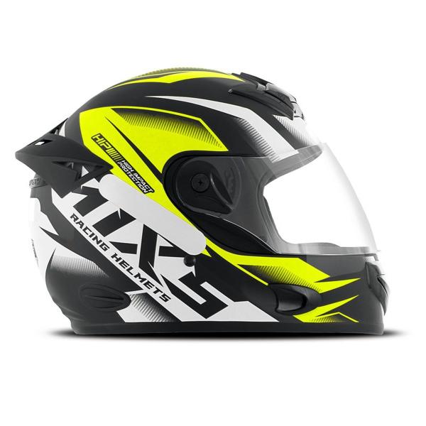 Imagem de Capacete Moto Fechado Mixs Mx2 Storm Masculino Vis. Cristal