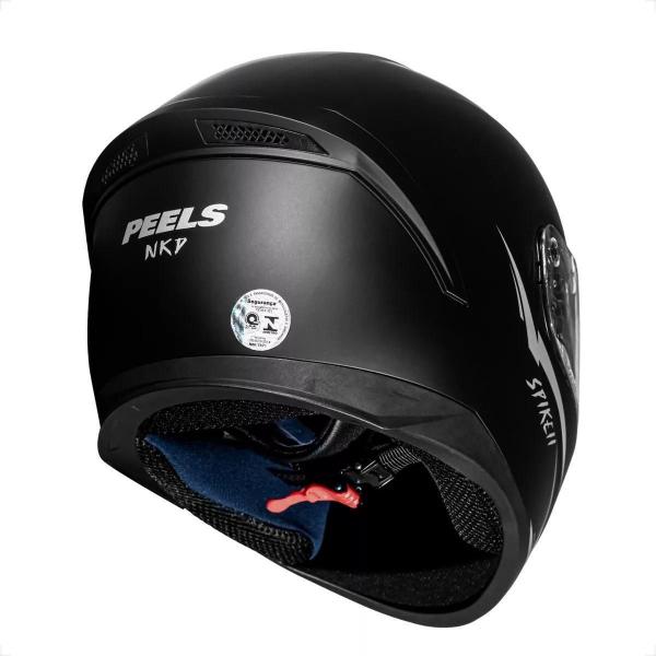 Imagem de Capacete Moto Fechado Peels Spike 2 Nkd Preto Fosco Tam 58