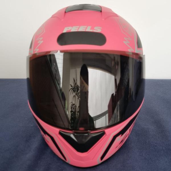 Imagem de Capacete Moto Fechado Peels Spike2 Stk Rosa Fosco + Vis Fumê