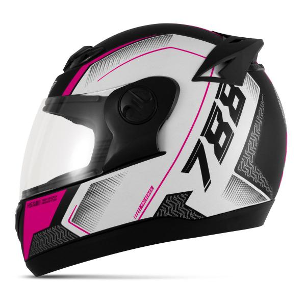 Imagem de Capacete Moto Fechado Pro Tork Evolution 788 G6 Pro Series Feminino Masculino