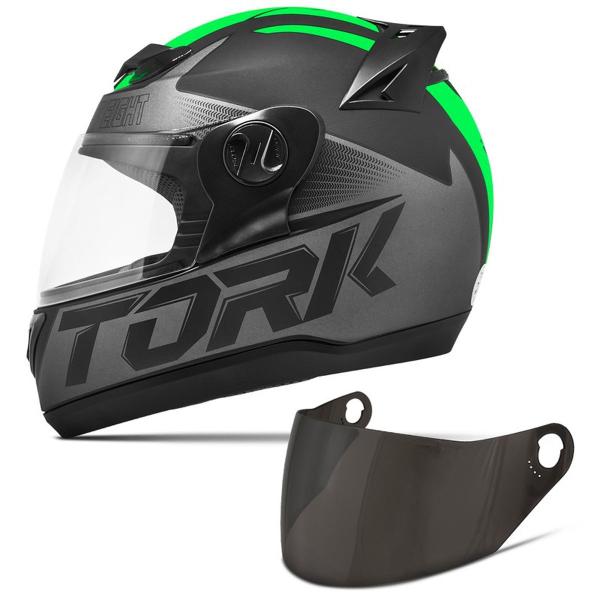 Imagem de Capacete Moto Fechado Pro Tork Evolution G7 Preto Fosco + Viseira Fumê