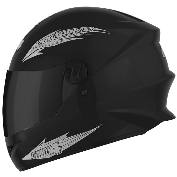 Imagem de Capacete Moto Fechado Pro Tork New Liberty Four 4 Viseira Fume Urbano Integral Masculino Feminino