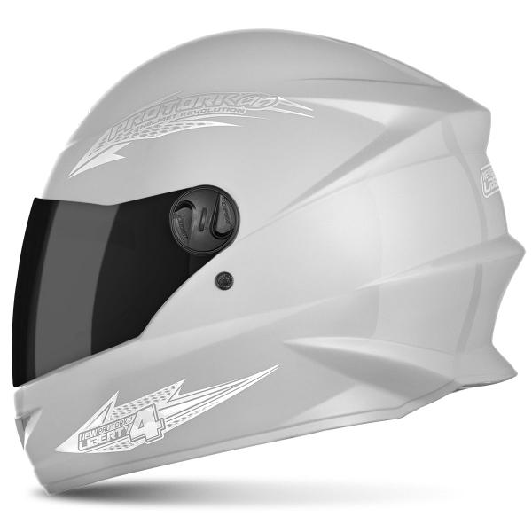 Imagem de Capacete Moto Fechado Pro Tork New Liberty Four Viseira Fumê Masculino Feminino Exclusivo Novo 