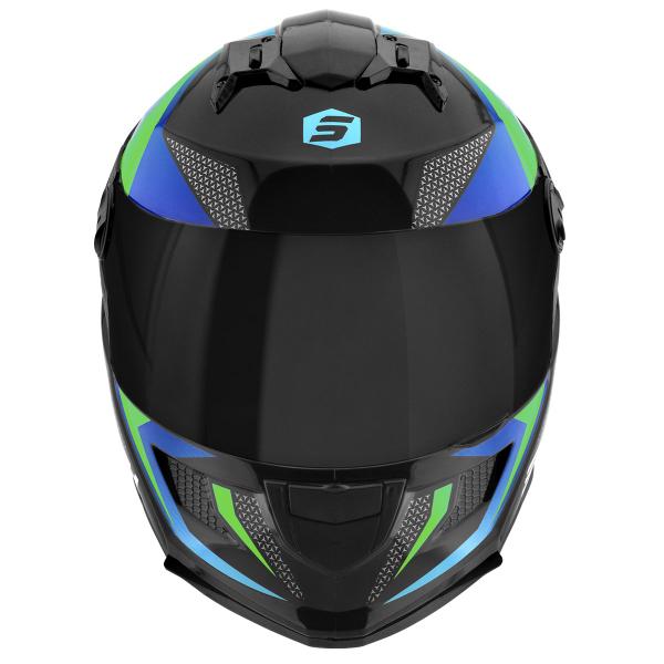 Imagem de Capacete Moto Fechado Pro Tork Stealth Concept Brilhante Viseira Fumê Resistência Segurança Conforto Proteção Masculino Feminino