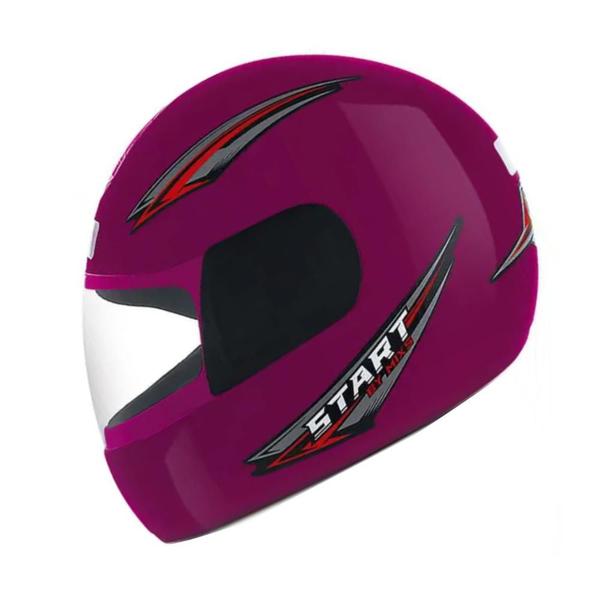 Imagem de Capacete Moto Fechado Rosa Mixs Start Pro Tork 58